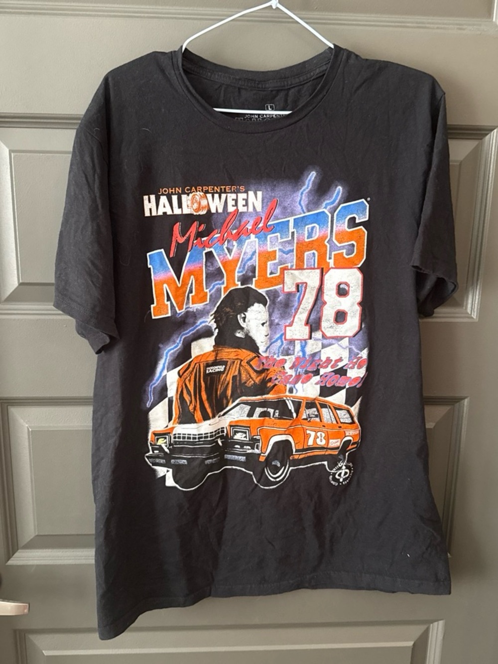 John Carpenter's Halloween Michael Myers 78 Graphic T-Shirt Black Large